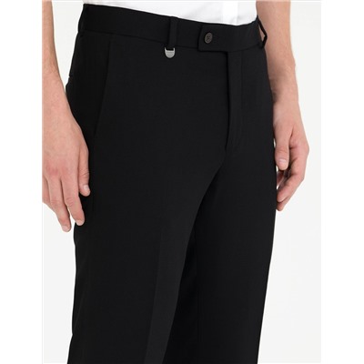 Siyah Ex. Slim Fit Kumaş Pantolon