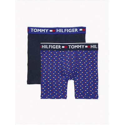 TOMMY HILFIGER BOLD COTTON BOXER BRIEF 2PK
