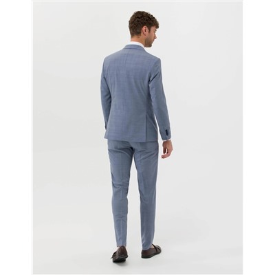 Açık Mavi Ekstra Slim Fit Takım Elbise