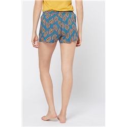 Short Violine Azul petróleo