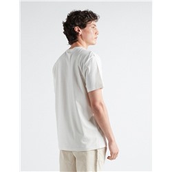 Canoe T-shirt, Men, Beige