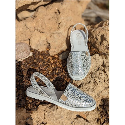 AB.Zapatos · 504-8 Guepardo plata