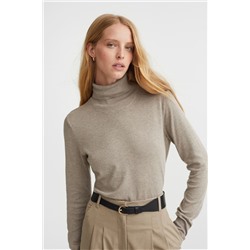 Feinstrick-Rollkragenpullover