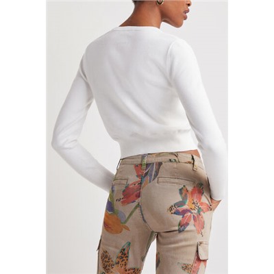 Jersey cropped fresa