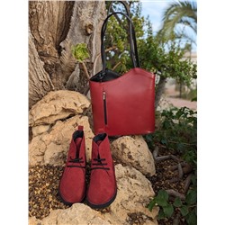 Ab. Zapatos 1619/2 New R · GRANATE+PELLE MOCHILA Granate АКЦИЯ