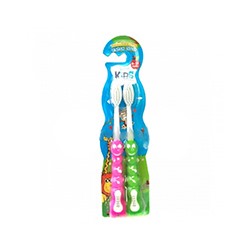 Экстрамягкие зубные щетки для детей от 6 до 12 лет от Tesco 2 шт / Tesco Extra soft kids toothbrushes 6-12 years 2 pcs