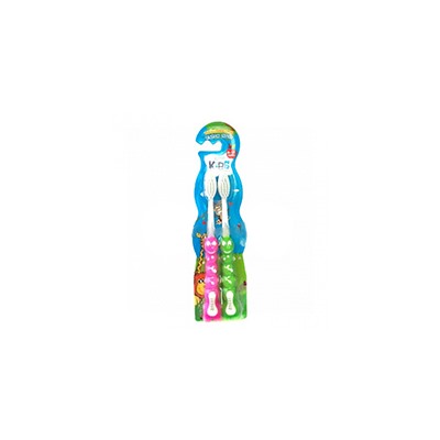 Экстрамягкие зубные щетки для детей от 6 до 12 лет от Tesco 2 шт / Tesco Extra soft kids toothbrushes 6-12 years 2 pcs