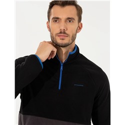 Siyah Regular Fit Polar Sweatshirt