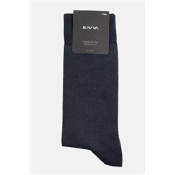 Avva Erkek İndigo Desenli Bambu Soket Çorap A32Y8523
