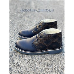 AB.Zapatos 4525 marino+PELLE 169