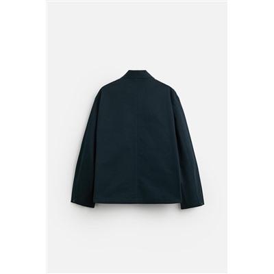 SOBRECAMISA BOXY FIT BOLSILLOS