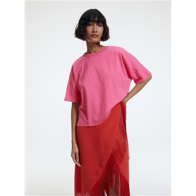Oversize-T-Shirt aus Baumwolle