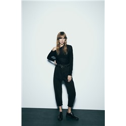 Z1975 HIGH-WAIST BAGGY PAPERBAG JEANS