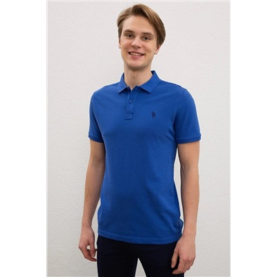 U.S. Polo Assn. Mavi Erkek T-Shirt G081GL011.000.954055