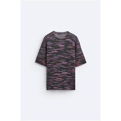 CAMISETA PUNTO TEXTURA BOUCLÉ