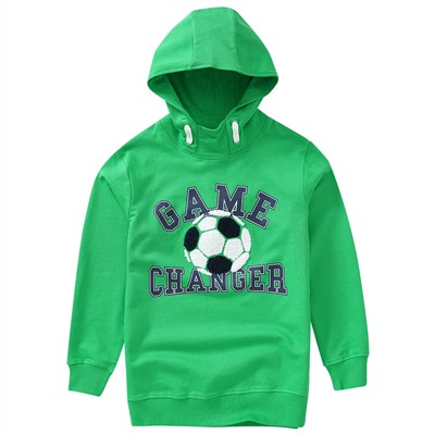 Jungen Hoodie mit Fußball-Motiv
