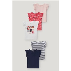 Multipack 5er - Kurzarmshirt