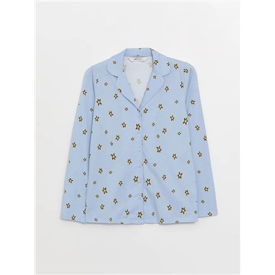 LC Waikiki Gömlek Yaka Desenli Uzun Kollu Kadın Pijama Takımı, LCW DREAM                                            
                                            Gömlek Yaka Desenli Uzun Kollu Kadın Pijama Takımı