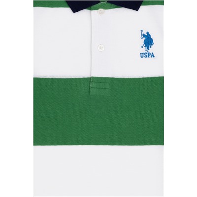 Erkek Çocuk Yeşil Polo Yaka Tişört