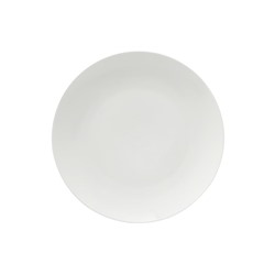 Тарелка обеденная, 27,5 см, фарфор P, белая, White Basics, 63214