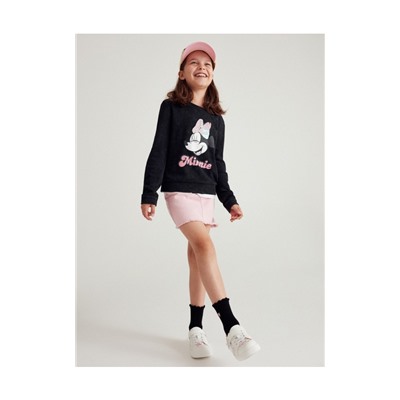 Bluse mit Volantärmeln