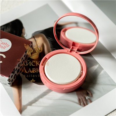 CC-ПУДРА КОМПАКТНАЯ МАТИРУЮЩАЯ «SPEED WHITE» SPF40 PA+++ (24 СРЕДНИЙ БЕЖ) CATHY DOLL