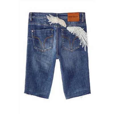 Short vaquero Azul