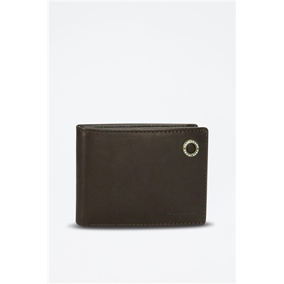Cartera Badge Marrón