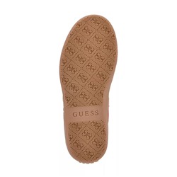 GUESS Women's Naoko Charm Lace-Up Court Sneakers