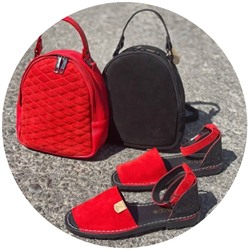 КОМБО AB.Zapatos · 966 · Rojo-Negro+AB.Z · Pelle · mochila 421 (650) rojo АКЦИЯ &##x1f4a5;