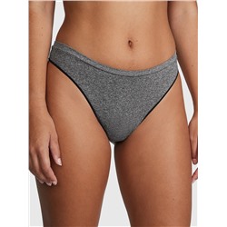 Seamless High-Leg Thong Panty