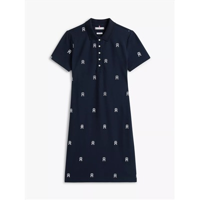Allover Monogram Polo Dress