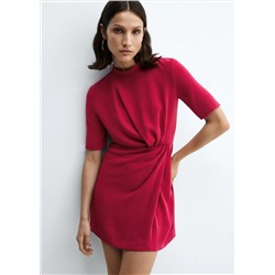 Vestido detalle drapeado