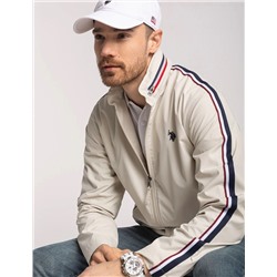 SIGNATURE STRIPE STOW HOOD JACKET
