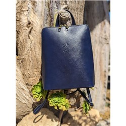 AB.Z PELLE MOCHILA VERA PELLE (590) Marino