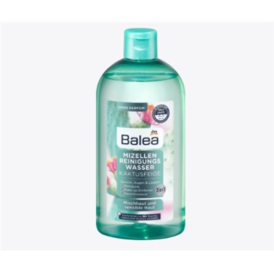 Mizellen-Reinigungswasser Kaktusfeige für Mischhaut und sensible Haut, 400 ml