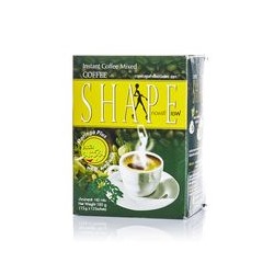 Кофе  SHAPE с кальцием для похудения 12 пакетиков по 15 гр.