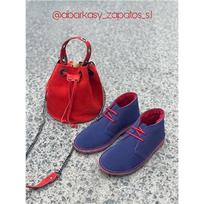 АВ. Zapatos 1512 NAVI-RED+AB.Z · Pelle · Bary ser (650) fuego АКЦИЯ