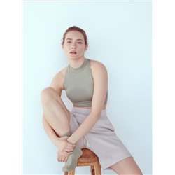Shorts aus Sweatjersey