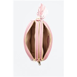 Bandolera de piel Rosa - Firenze Artegiani
