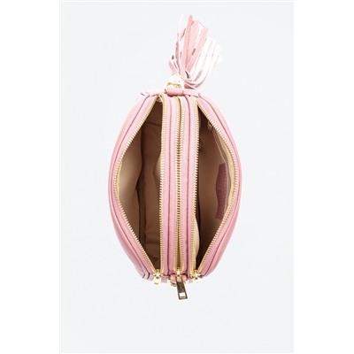 Bandolera de piel Rosa - Firenze Artegiani