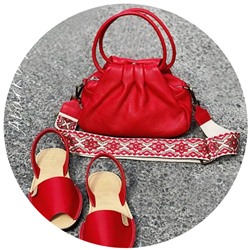 AB. ZAPATOS 320 rojo+PELLE · LUX rojo
