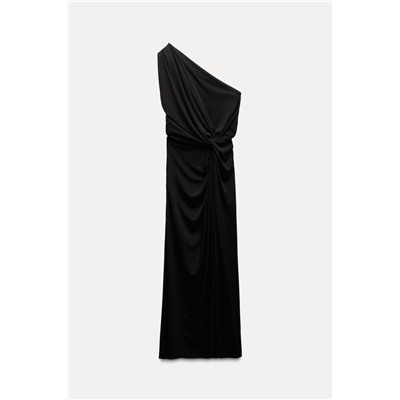 ZW COLLECTION DRAPED ASYMMETRIC DRESS