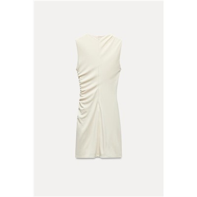 VESTIDO CORTO DRAPEADO