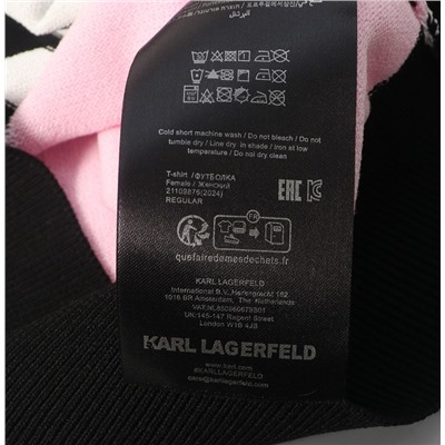 Хлопковая футболка  Karl Lagerfel*d  ОРИГИНАЛ!