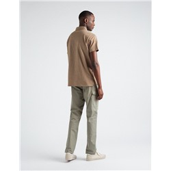 Slim Fit Cargo Trousers, Men, Dark Green