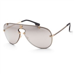 Versace Men's Gold Aviator Sunglasses