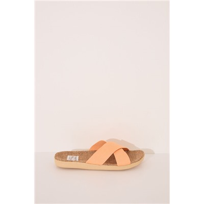 Sandalias rafia tiras cruzadas
