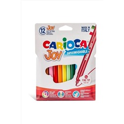 Carioca Joy Yıkanabilir Keçeli Kalem 12li 40614 48343