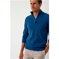 Jersey de lana Azul marino